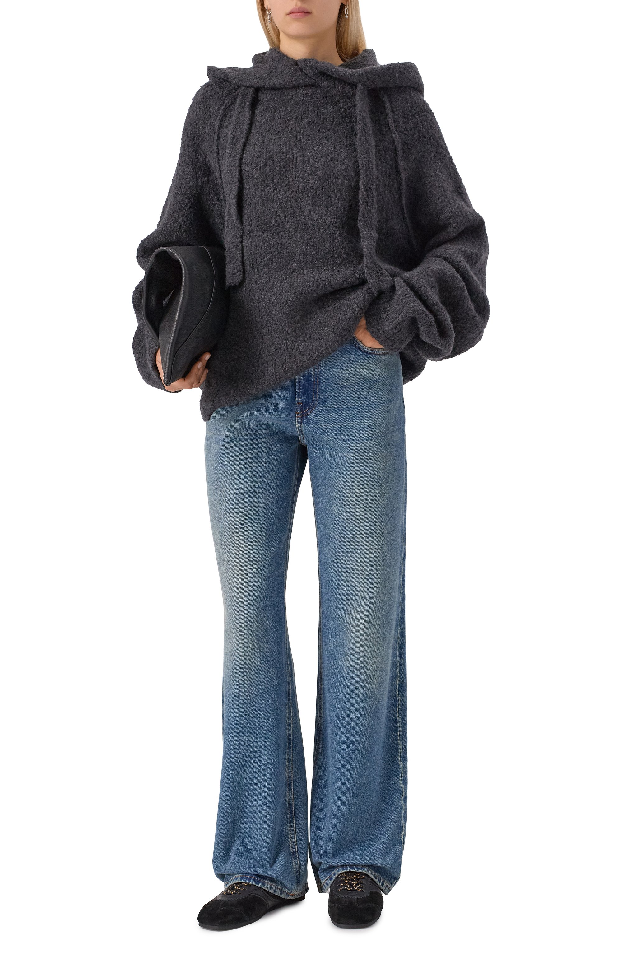 Худи из кашемира и шерсти PETAR PETROV, арт. F25K22/WS/WP, фото 2