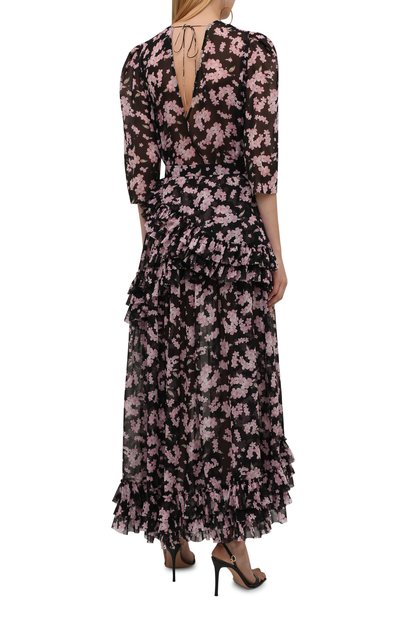 Шелковое платье ULYANA SERGEENKO, арт. ABM011SS21P 1067т21, фото 4
