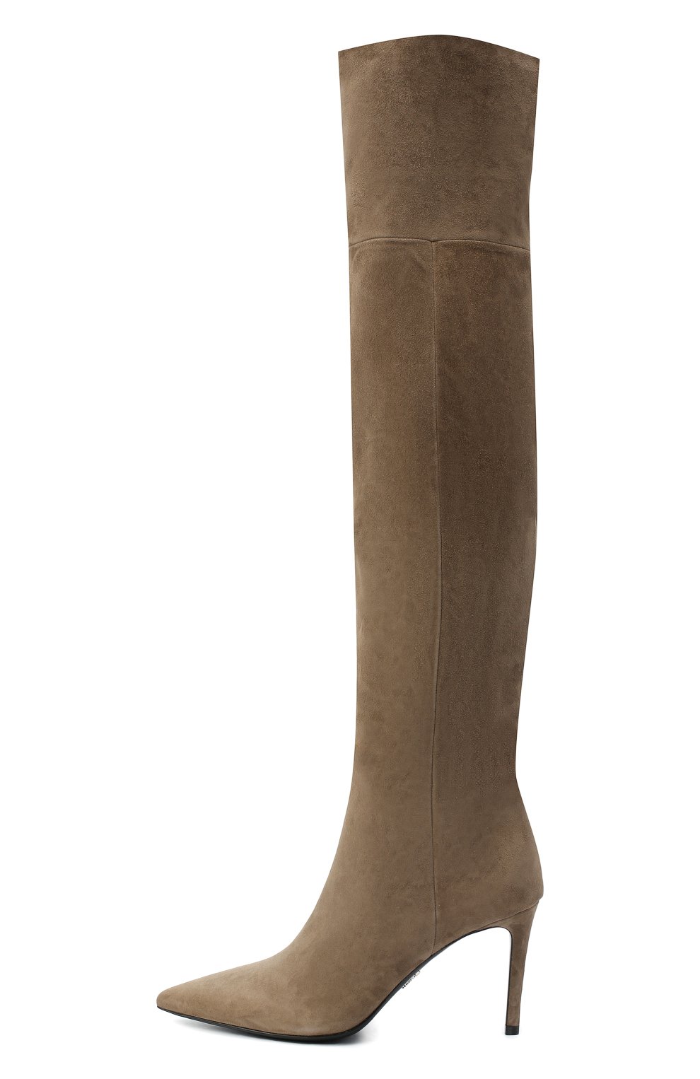 Замшевые сапоги PRADA, арт. 1W391M-008-F0193-085, фото 2