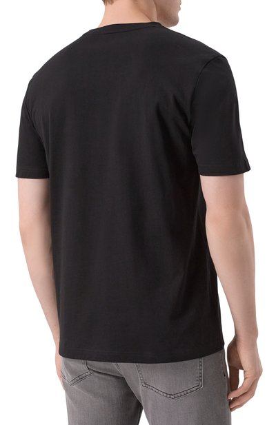 Хлопковая футболка BOSS ORANGE, арт. 50539187, фото 4