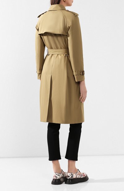 Хлопковый тренч wharfbridge BURBERRY, арт. 8028799, фото 4