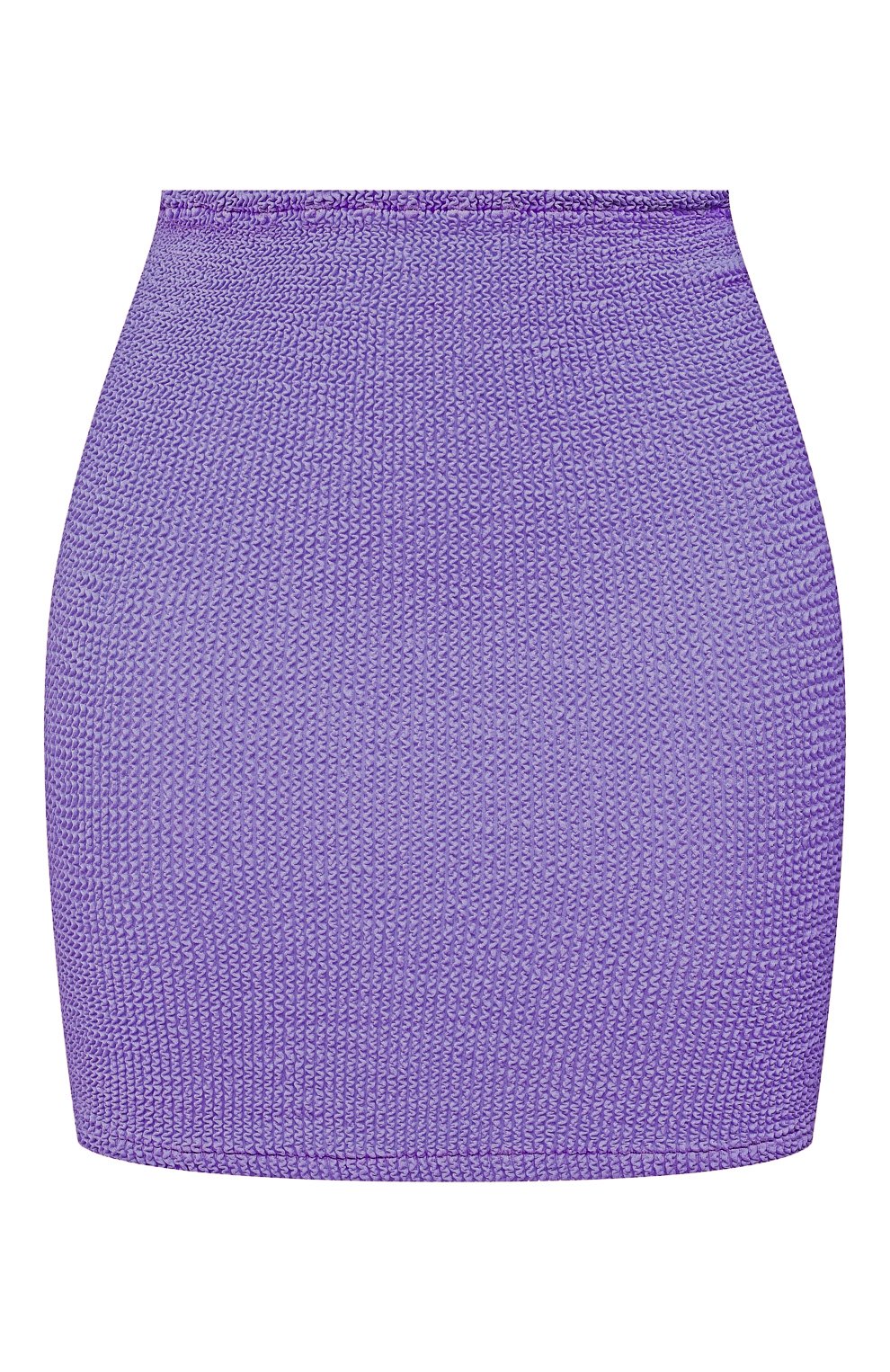 Юбка HUNZA G сиреневого цвета по цене 8825 руб., арт. MINI SKIRT CRINKLE, фото 1 Юбка HUNZA G, арт. MINI SKIRT CRINKLE, фото 1