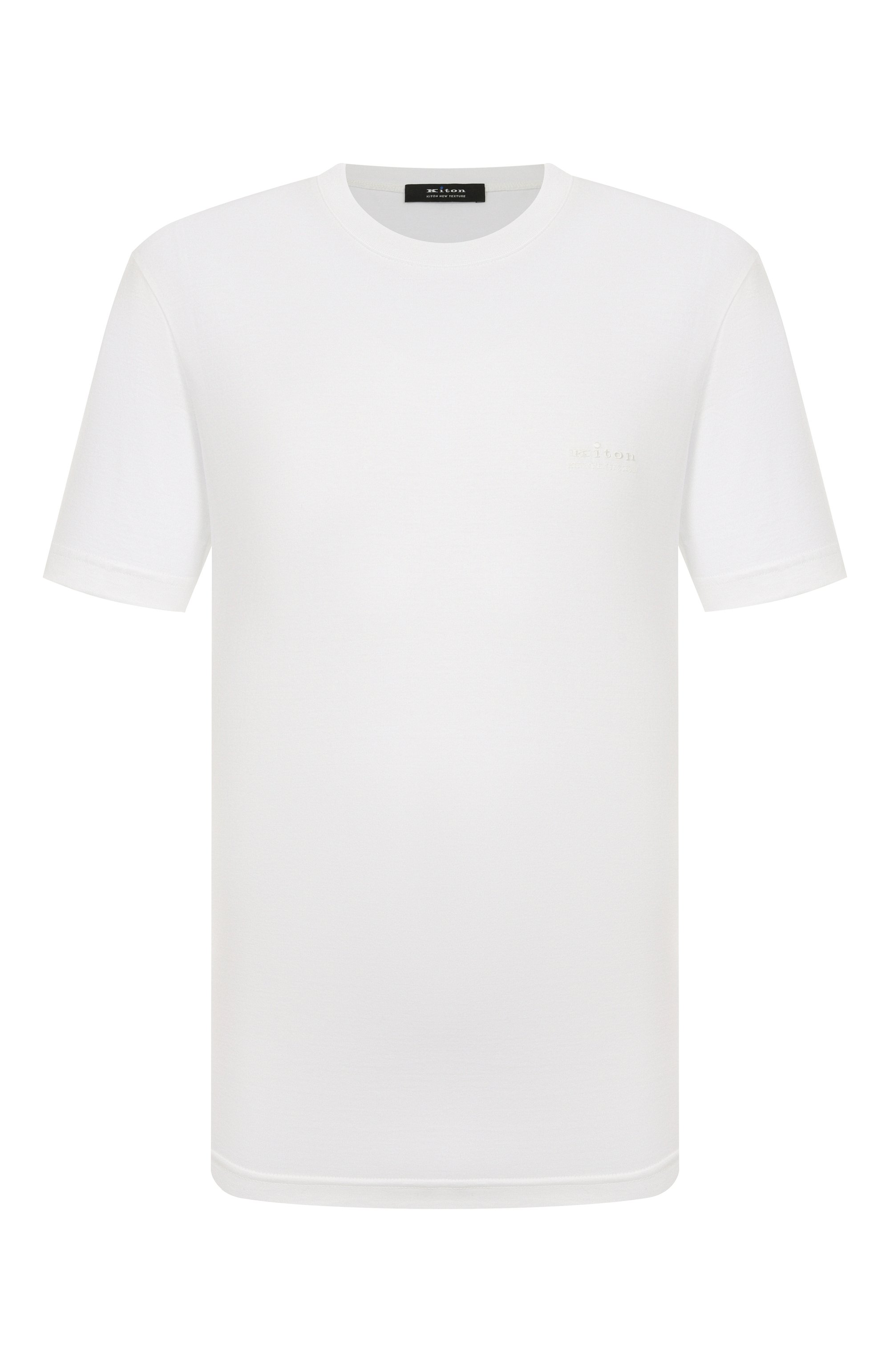 Хлопковая футболка KITON, арт. UMM068803, фото 1