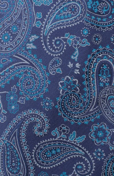 Шелковый галстук CANALI синего цвета по цене 12700 руб., арт. 18/HJ02876, фото 3 Шелковый галстук CANALI, арт. 18/HJ02876, фото 3