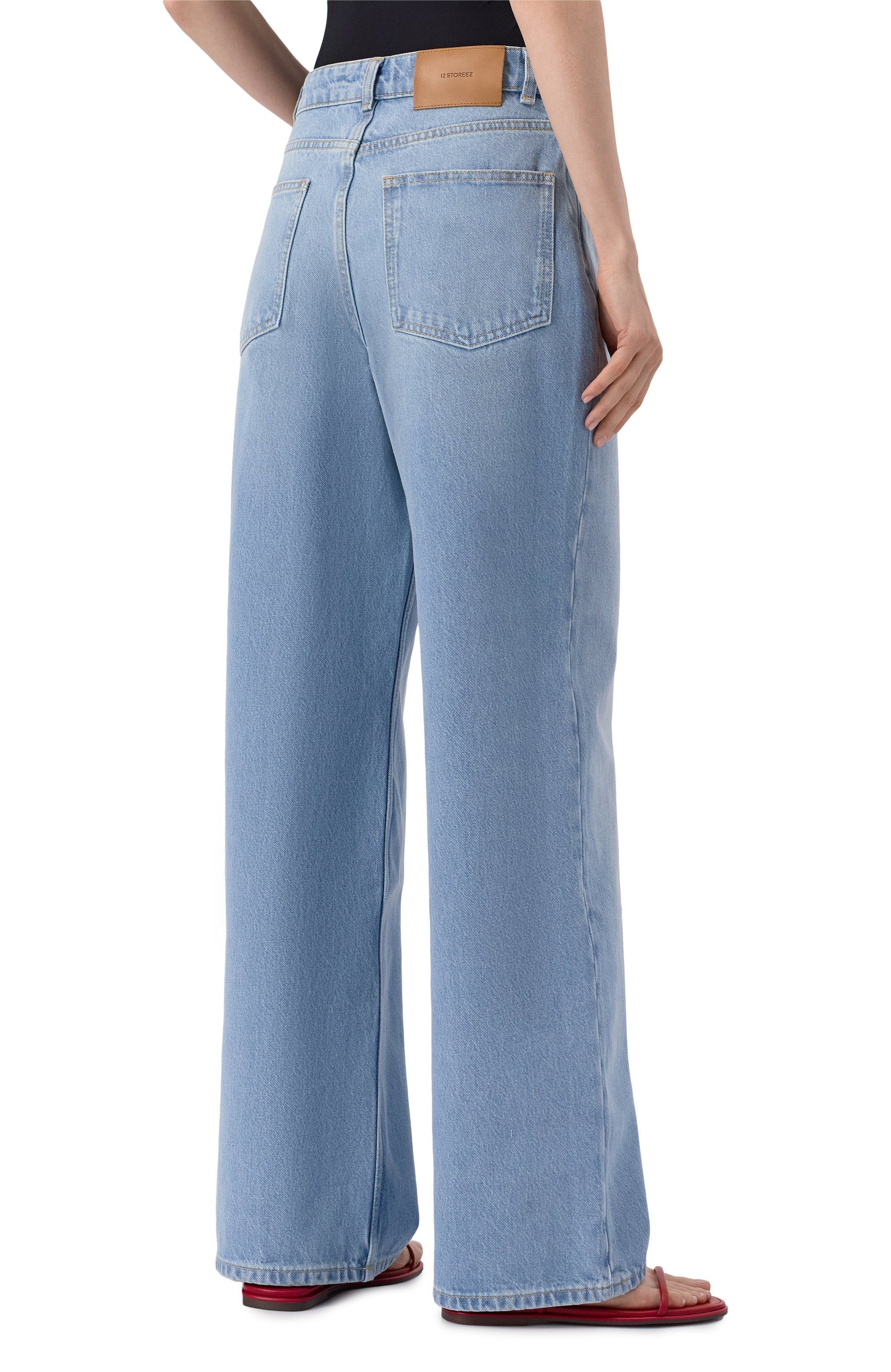 Джинсы wide leg 415 12 STOREEZ, арт. 128496, фото 4