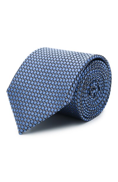 Мужской шелковый галстук CANALI, арт. 24/HJ03074