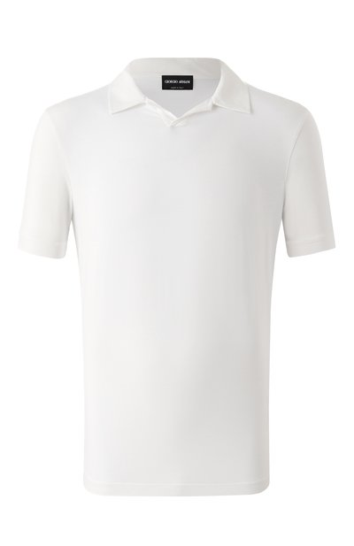 Мужская поло из вискозы GIORGIO ARMANI, арт. 3GSF51/SJP4Z