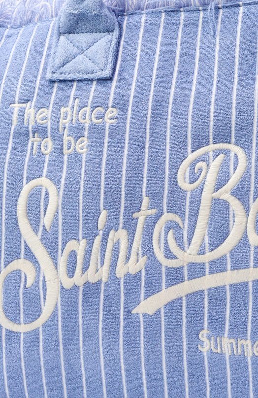 Сумка-тоут Vanity large MC2 Saint Barth VANI007-07477L/VANITY SP0NGE Голубой  VANI007-07477L/VANITY SP0NGE Фото 6