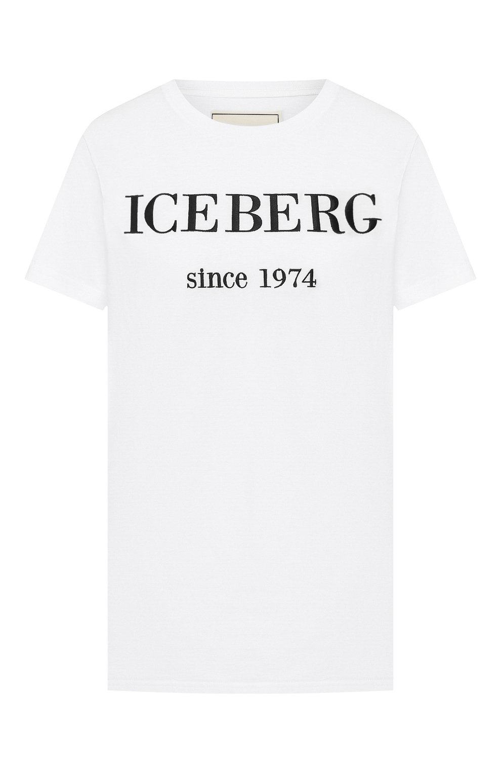 Хлопковая футболка ICEBERG, арт. 19E I2P0/F09A/6331, фото 1