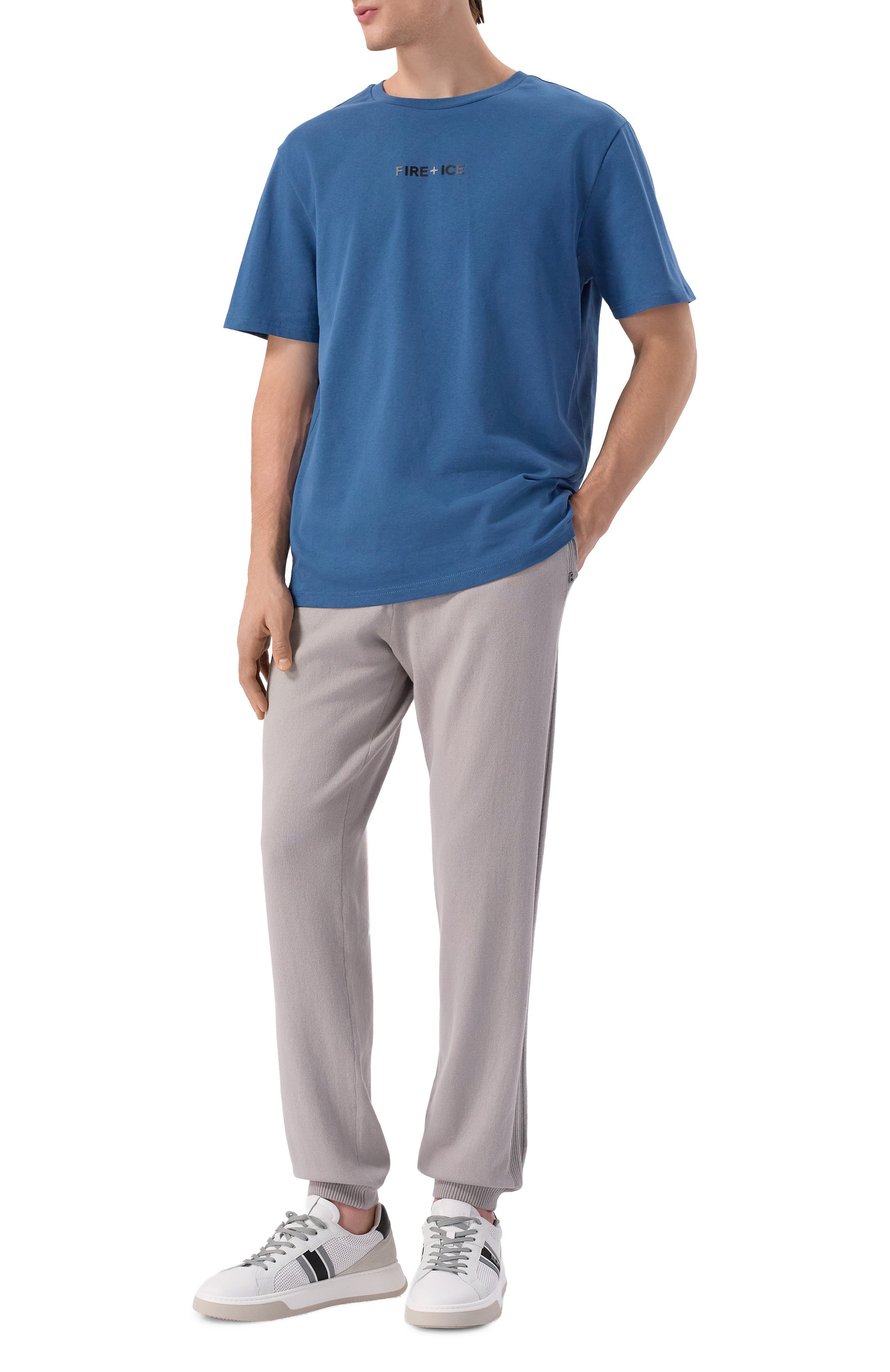 Джоггеры из хлопка и шелка BOGNER, арт. 18919179, фото 2