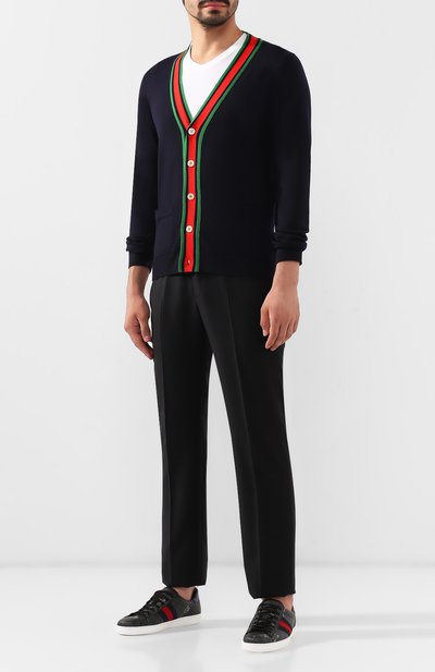 Шерстяной кардиган GUCCI, арт. 576806/XKAUL, фото 2