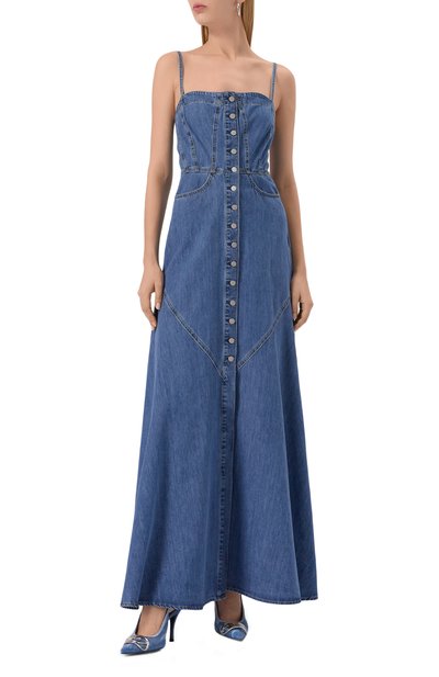 Джинсовое платье AG ADRIANO GOLDSCHMIED, арт. W0049-024, фото 3