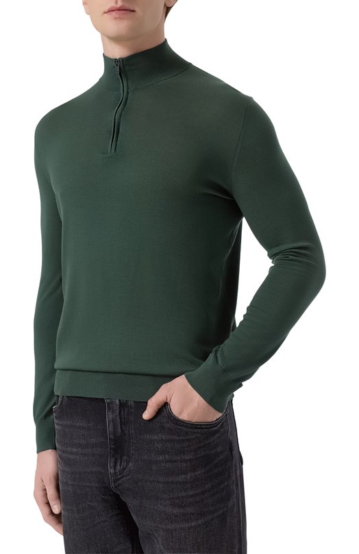 Шерстяной джемпер MVST M0-M25.1MM.K407/44-60 Зелёный  M0-M25.1MM.K407/44-60 Фото 3