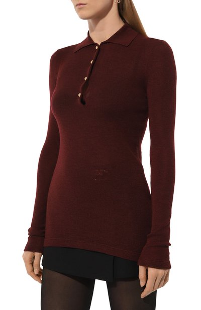 Поло из кашемира и шелка VALENTINO, арт. 5B3KC58N8QK, фото 3