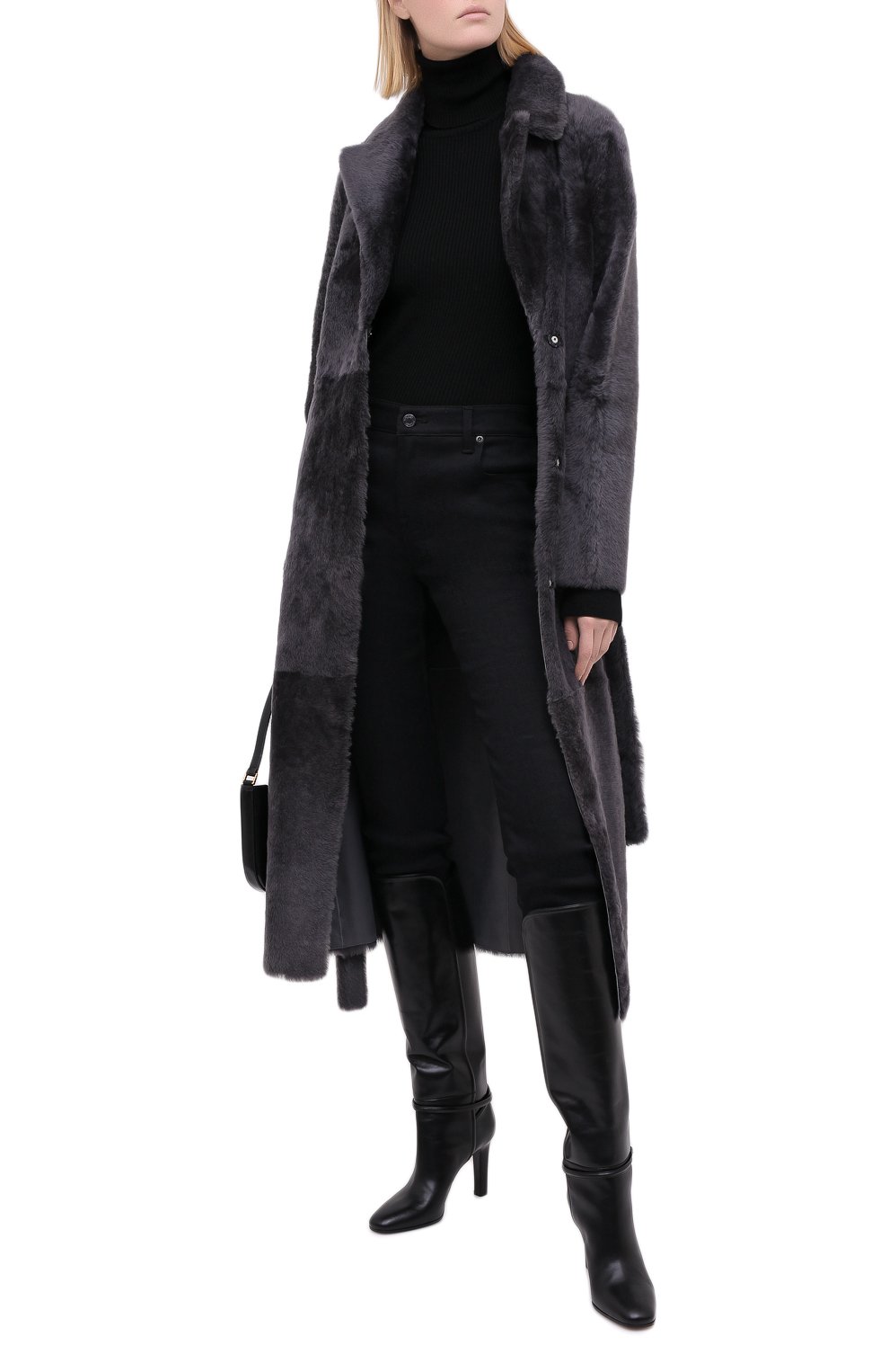 Двусторонняя дубленка YVES SALOMON, арт. 21WYM60417MERL, фото 2