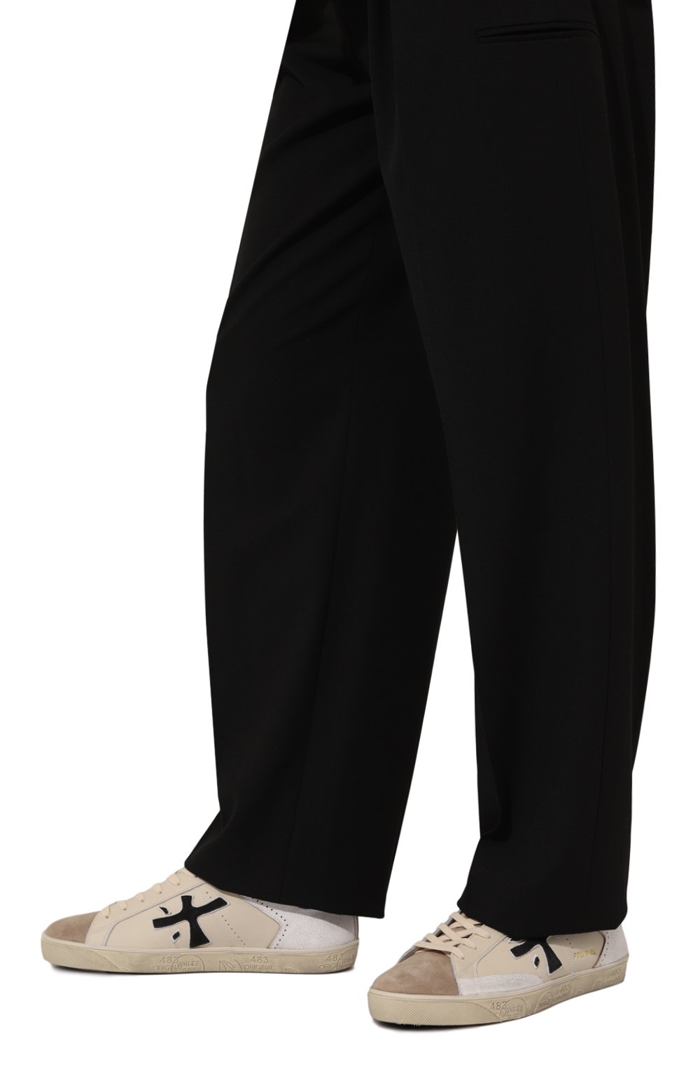 Кожаные кеды steven PREMIATA, арт. STEVEN/VAR 6649, фото 3