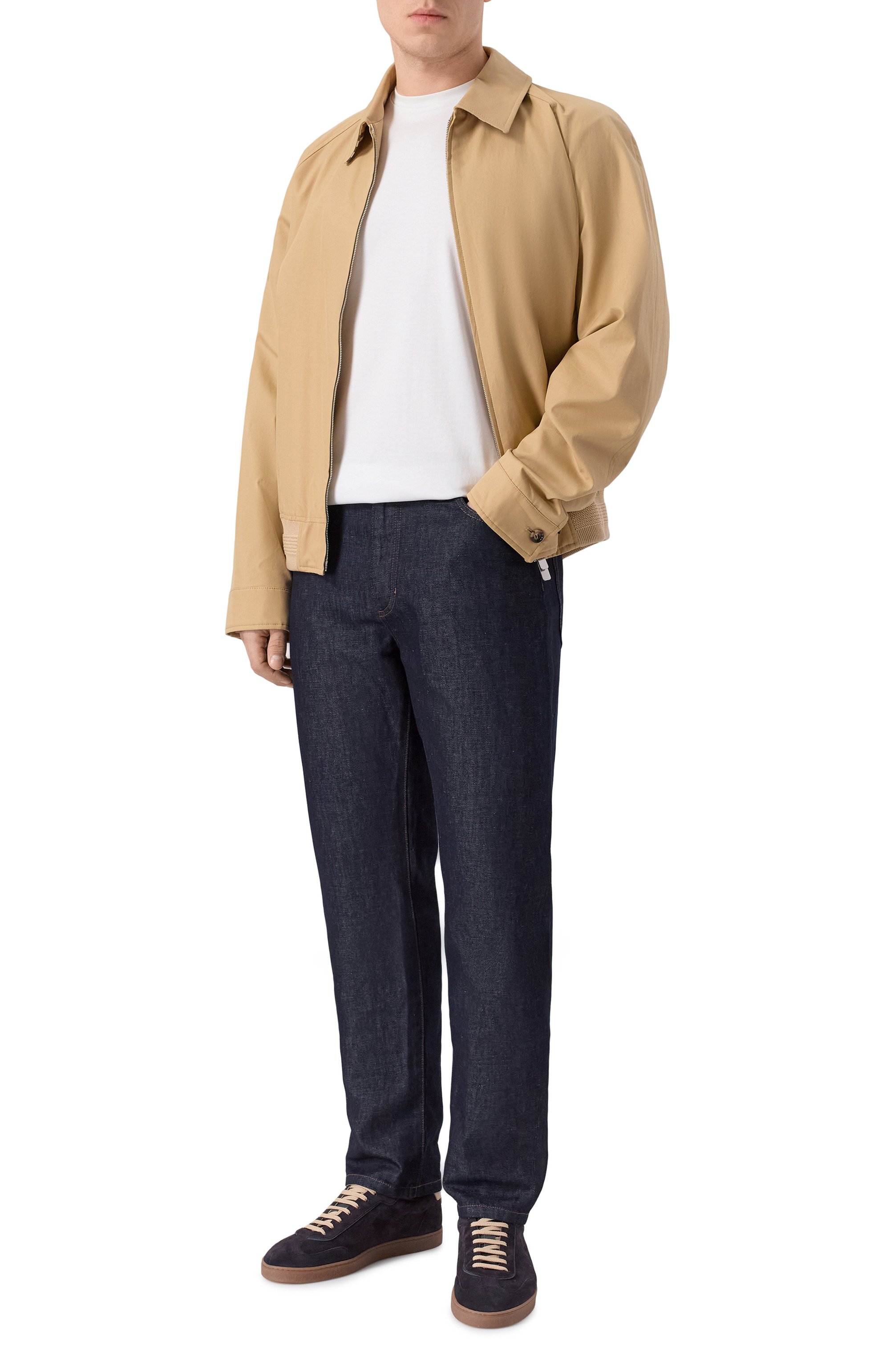 Хлопковая футболка PAUL&SHARK, арт. 26411043_001, фото 2