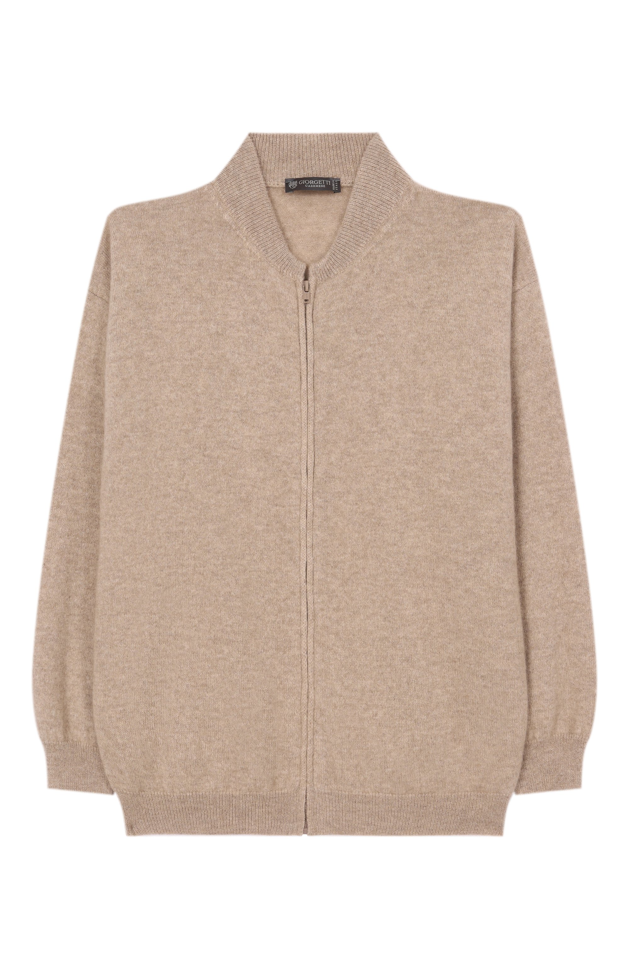 Кашемировый кардиган GIORGETTI CASHMERE бежевого цвета по цене 52850 руб., арт. MB2278/8-14, фото 1 Кашемировый кардиган GIORGETTI CASHMERE, арт. MB2278/8-14, фото 1