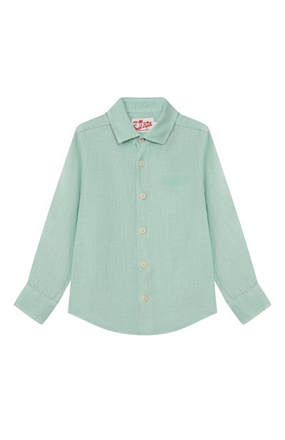 Льняная рубашка MC2 SAINT BARTH, арт. STBK AGNES/AGN0001/01524F