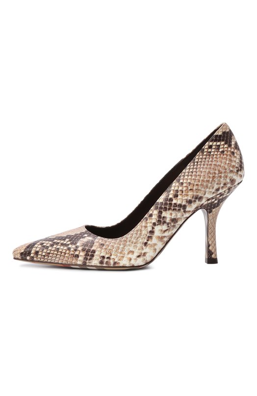 Кожаные туфли Dame 90 Burberry 8126136 Бежевый  8126136 Фото 4