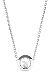 Колье CHOPARD бесцветного цвета по цене 370500 руб., арт. 81A017-1001, фото 1 Колье CHOPARD, арт. 81A017-1001, фото 1