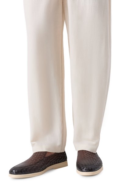 Кожаные лоферы DOUCAL'S, арт. DU3416NWMAUY195G, фото 3