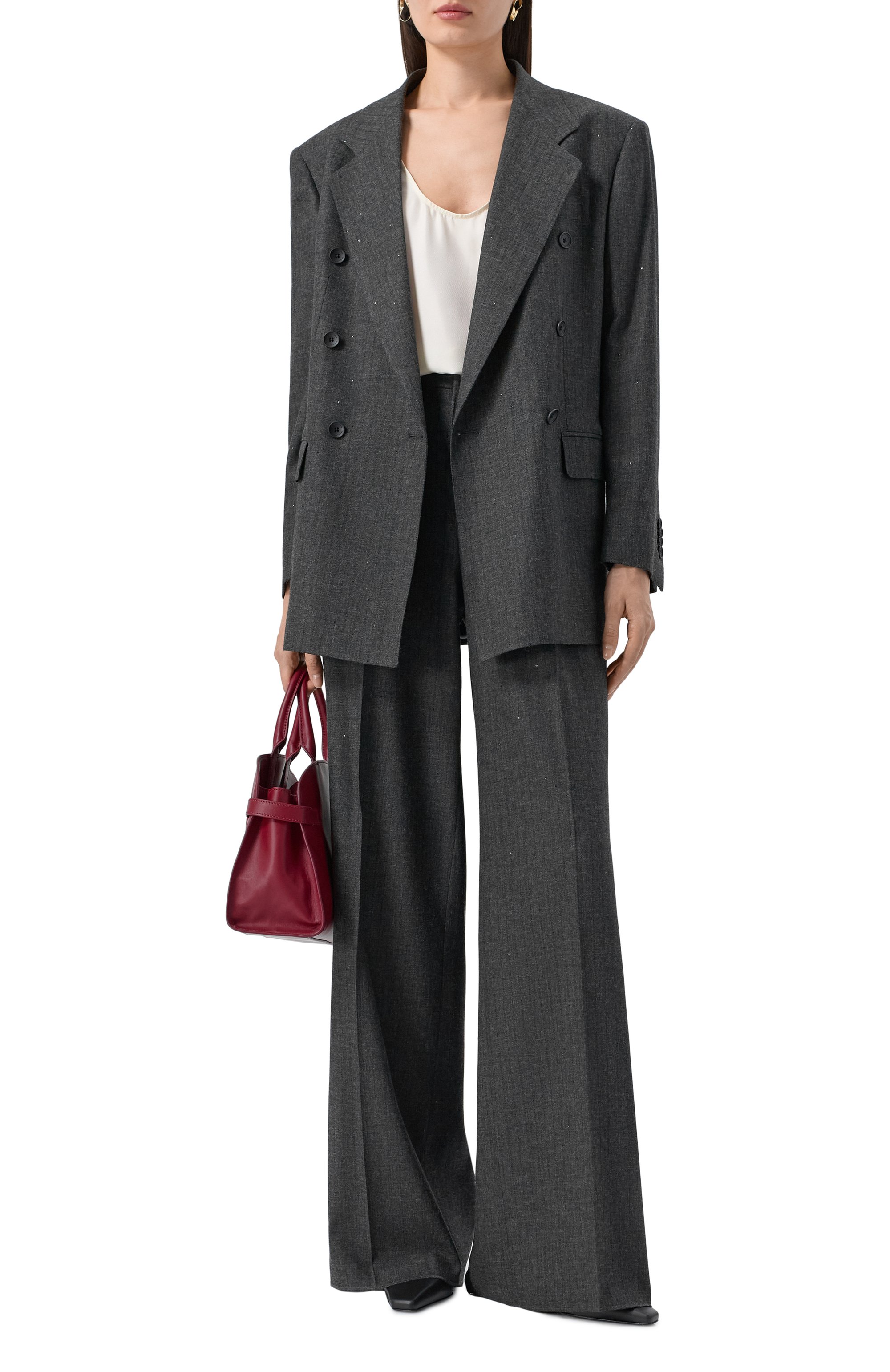 Жакет из вискозы и шерсти TAGLIATORE 0205, арт. J-L0RELEY19B/A40003, фото 2