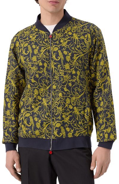 Льняной бомбер KITON, арт. UG0001H0930301, фото 3