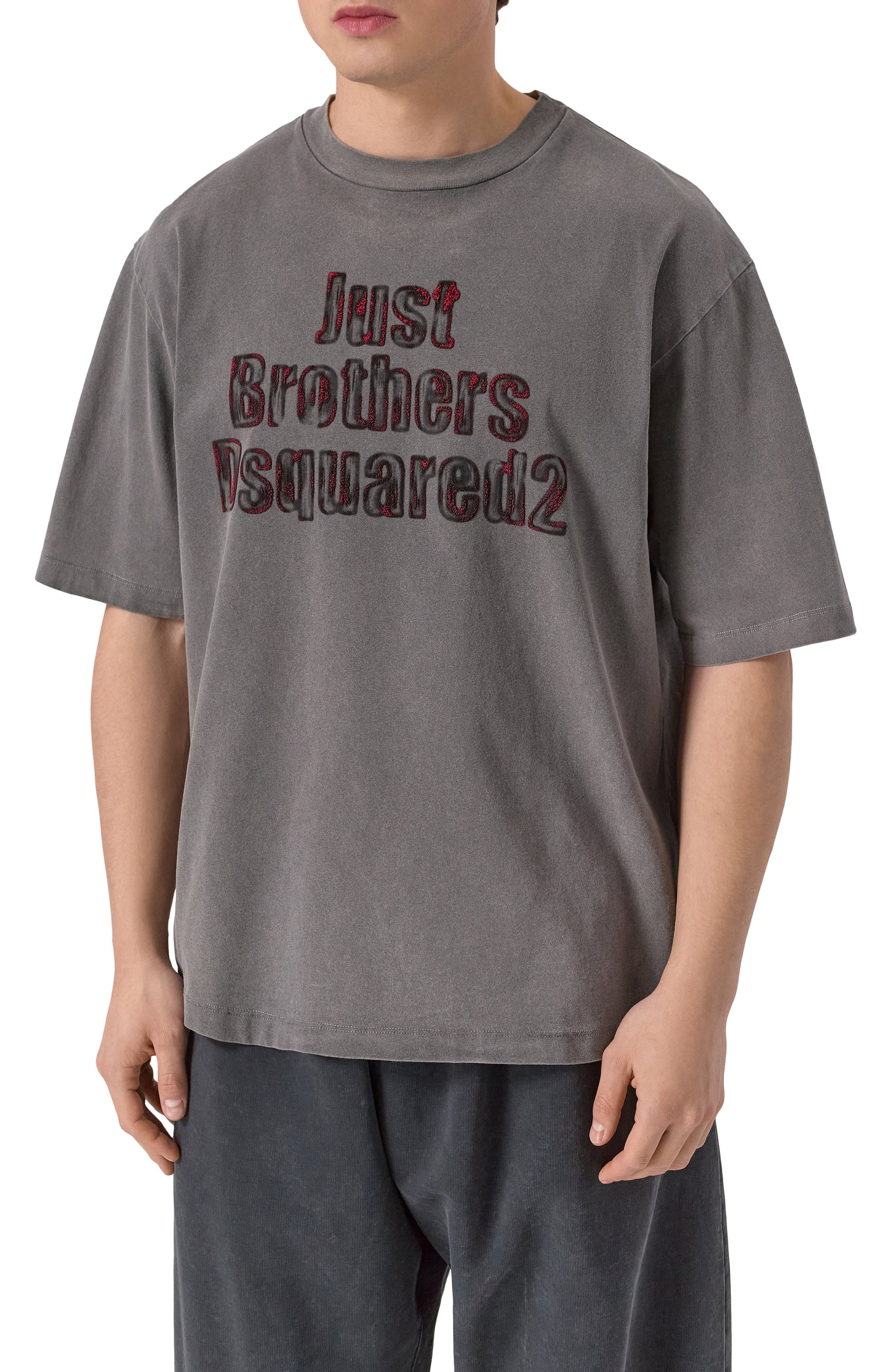 Хлопковая футболка DSQUARED2, арт. S74GD1403/S24583, фото 3