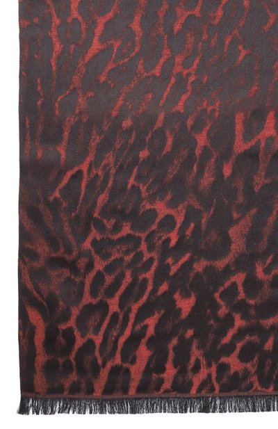 Шелковый палантин SAINT LAURENT, арт. 841259/3YS36, фото 4