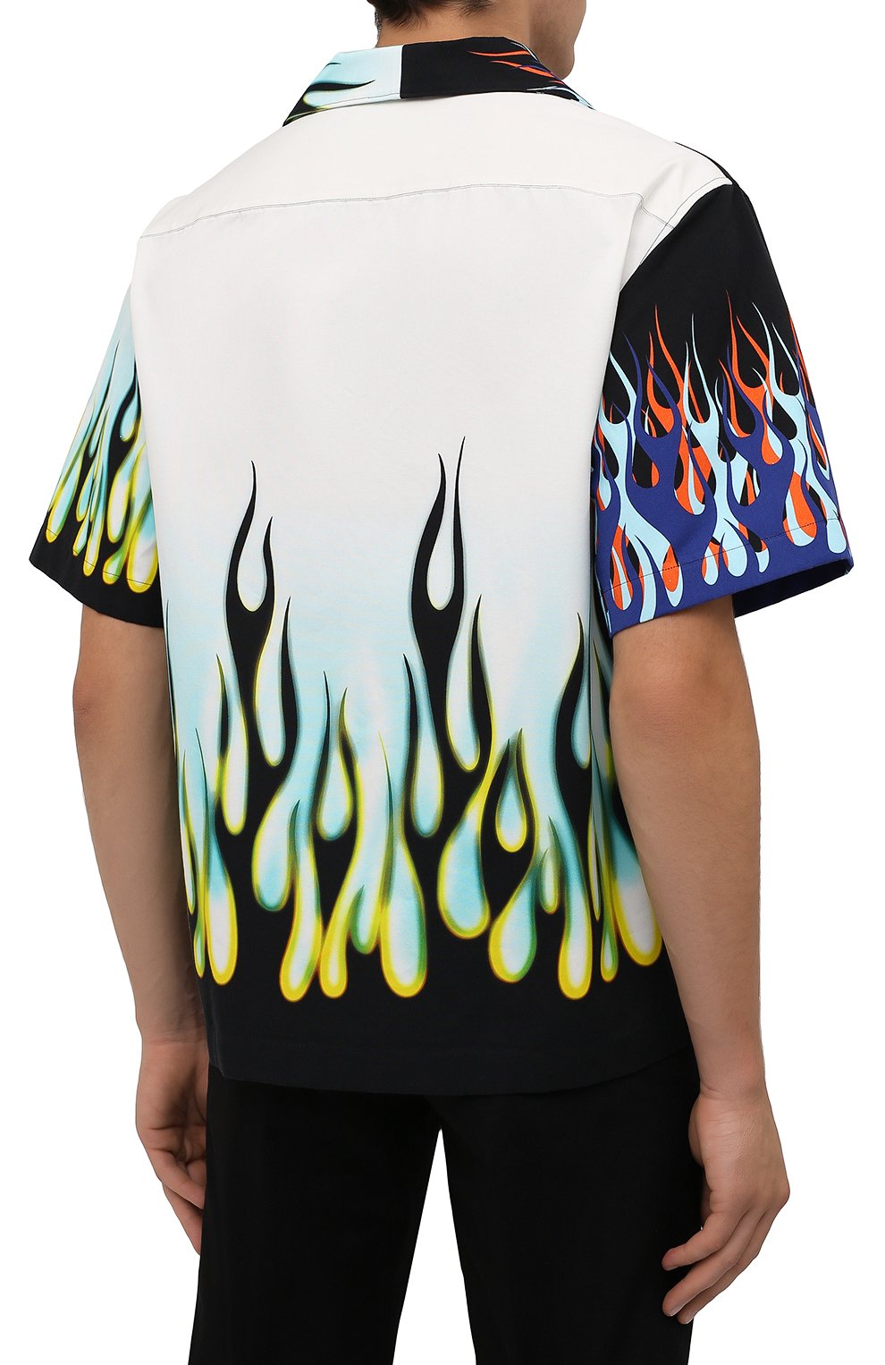 Хлопковая рубашка PRADA, арт. UCS406-1Z22-F0002-212, фото 4