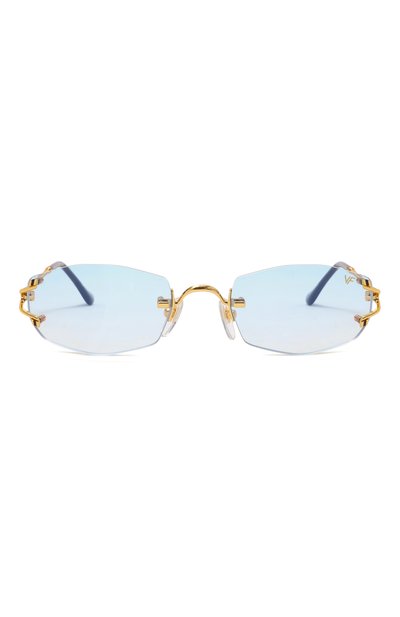 Солнцезащитные очки VINTAGE FRAMES, арт. ASPEN 24KT G0LD/BLUE GRADIENT, фото 3