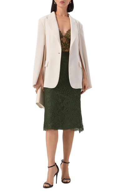 Юбка из шелка и хлопка ELIE SAAB, арт. SK219NF25/LA004, фото 2