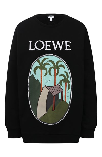 Хлопковый свитшот LOEWE, арт. S897Y24X02, фото 1