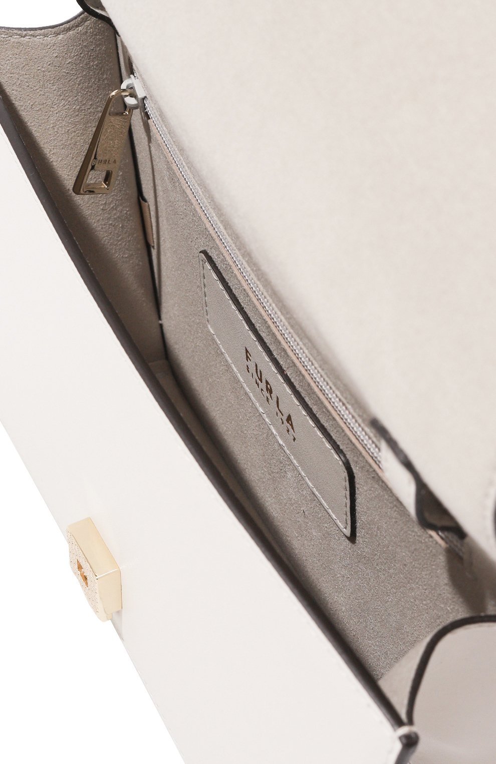 Сумка furla sfera mini FURLA молочного цвета по цене 40000 руб., арт. WB01244/AX0733, фото 5 Сумка furla sfera mini FURLA, арт. WB01244/AX0733, фото 5