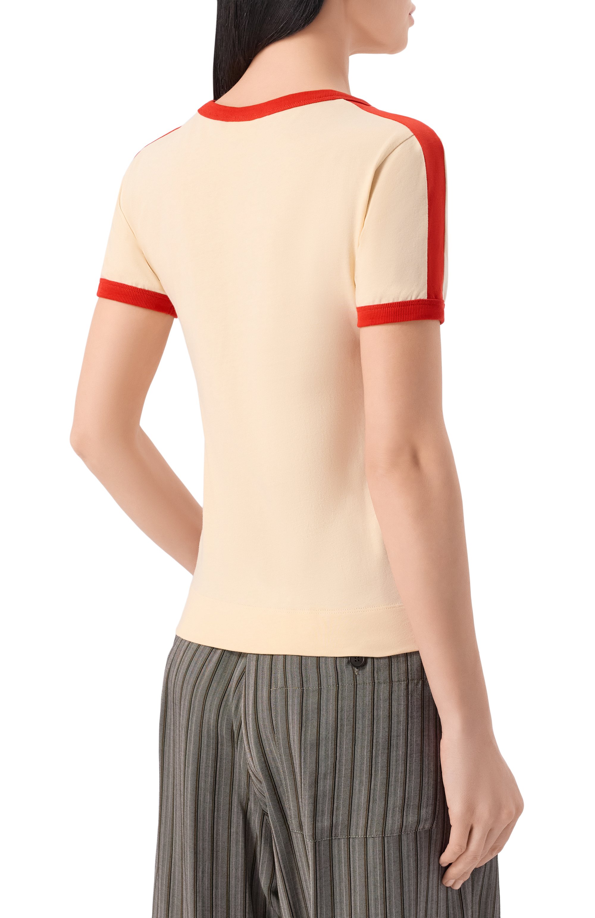 Хлопковая футболка DRIES VAN NOTEN, арт. 011117/3603, фото 4