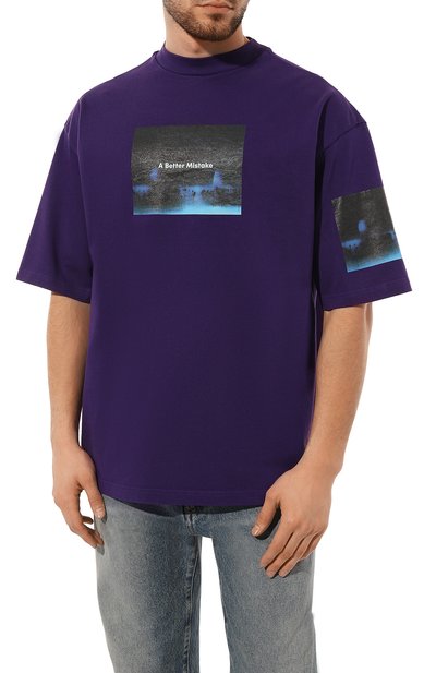 Хлопковая футболка A BETTER MISTAKE, арт. 06D14TS223M JS030PD, фото 3