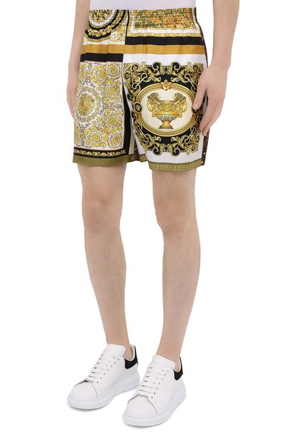 Шелковые шорты VERSACE, арт. A84097/1F00719, фото 3