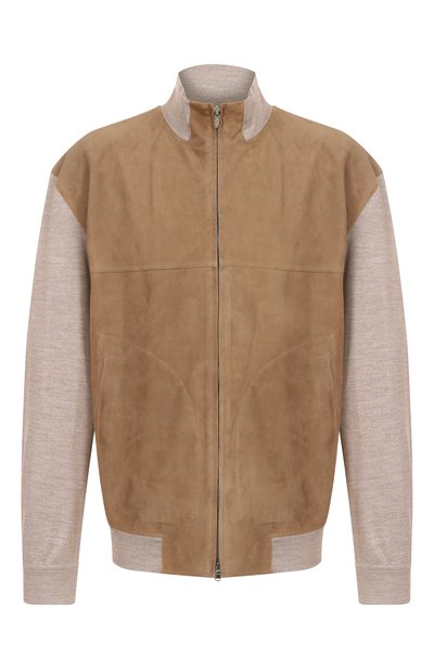 Мужской комбинированный кардиган CORTIGIANI, арт. 2AG652