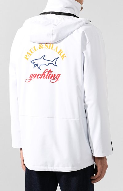 Парка PAUL&SHARK белого цвета по цене 61500 руб., арт. I19P2144, фото 4 Парка PAUL&SHARK, арт. I19P2144, фото 4