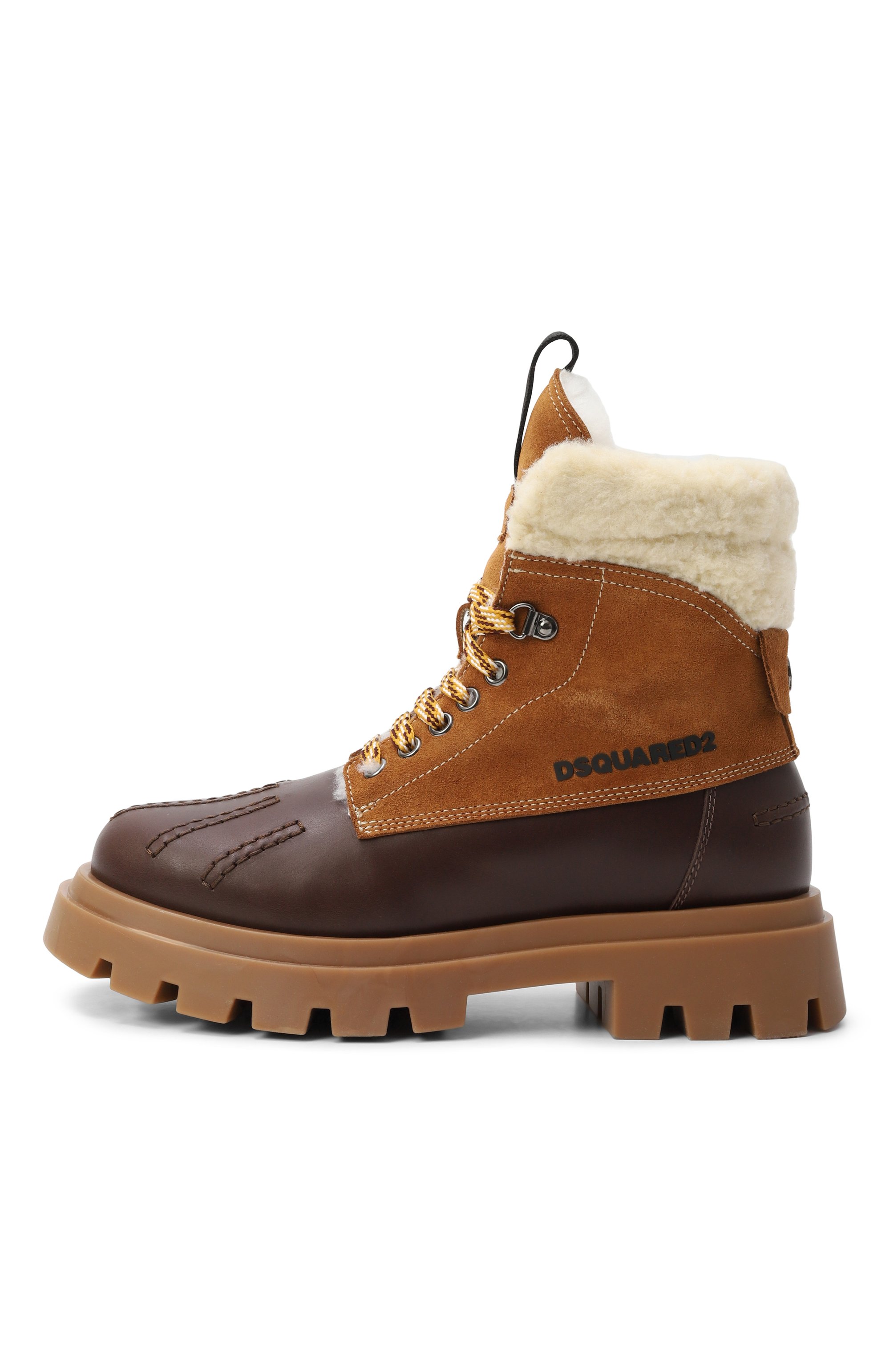 Кожаные ботинки DSQUARED2, арт. 81535/36-40, фото 2