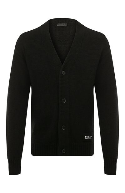 Мужской кашемировый кардиган PRADA, арт. UMG053-1KVZ-F0002-211