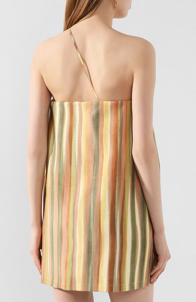 Платье из смеси вискозы и шелка JACQUEMUS, арт. 201DR06/0304C, фото 4