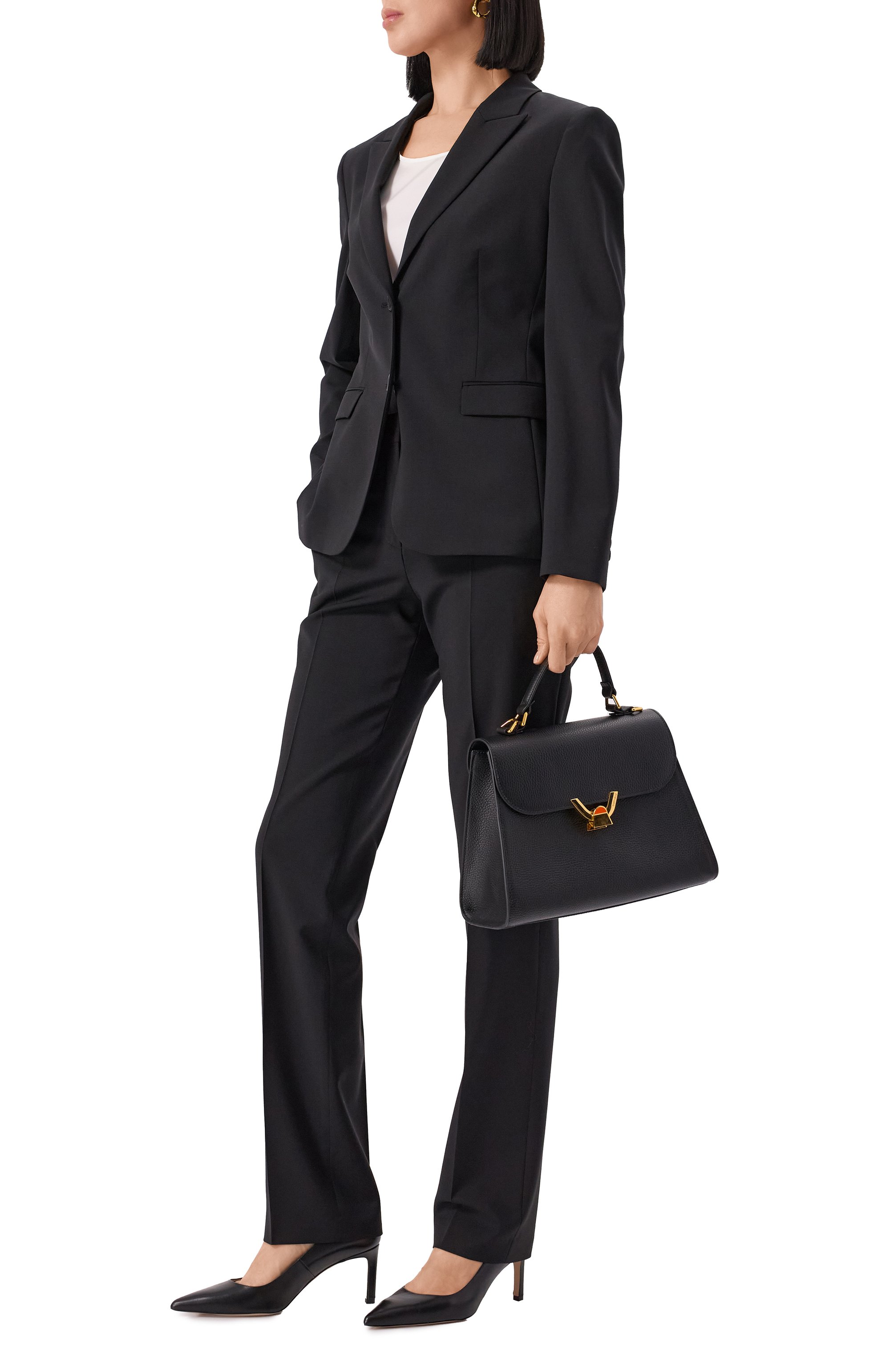 Шерстяные брюки BOSS, арт. 50490045, фото 2