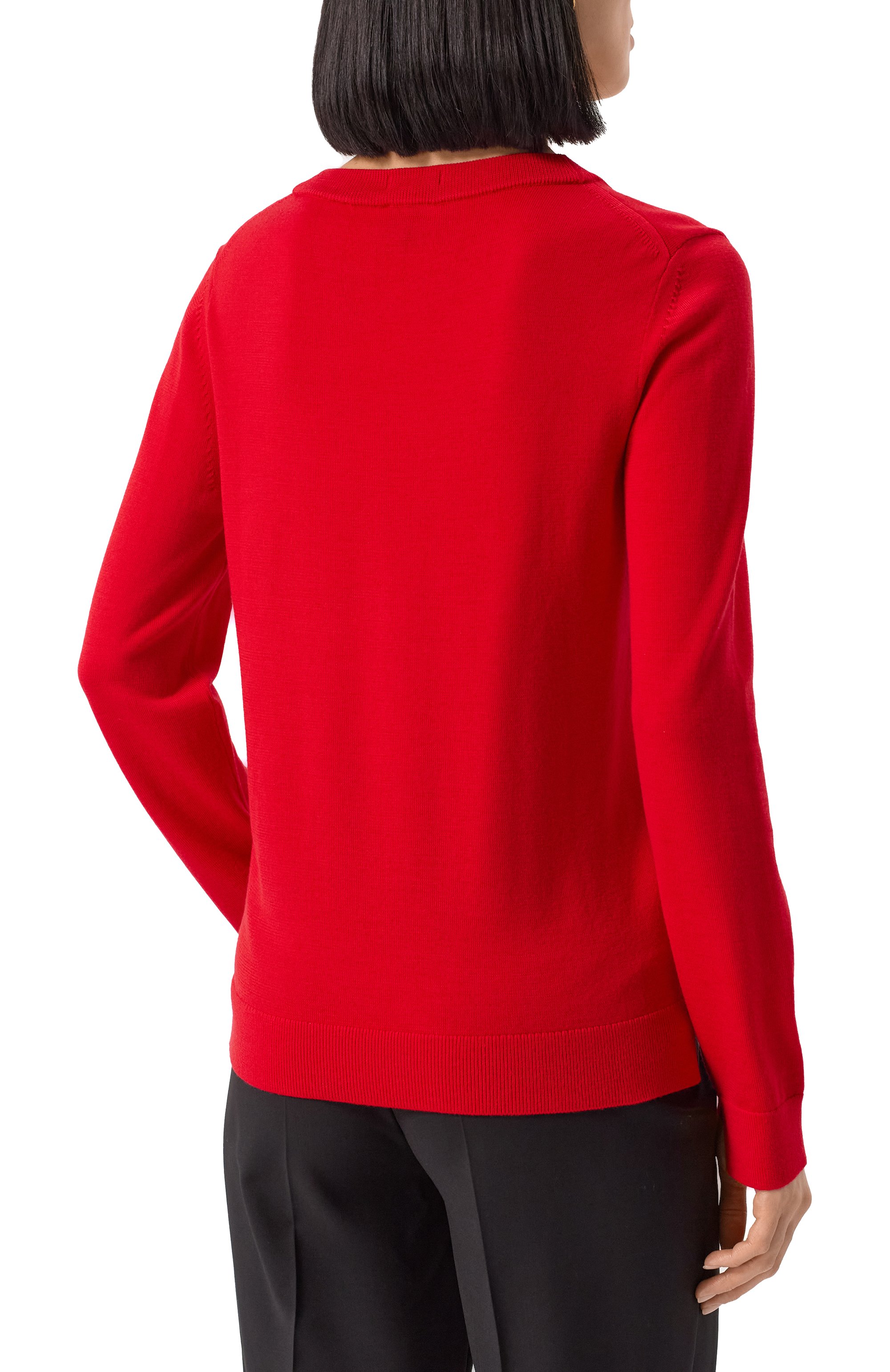 Шерстяной пуловер BOSS, арт. 50492551, фото 4