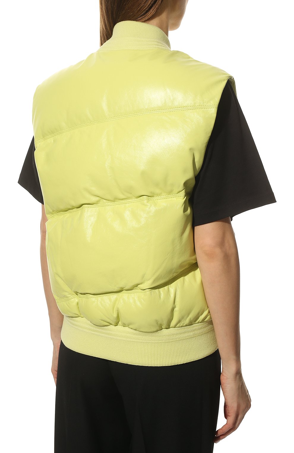 Кожаный жилет BOTTEGA VENETA, арт. 689012/VKLC0, фото 4