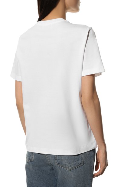 Хлопковая футболка PRADA, арт. 35838-10YI-F0009-161, фото 4