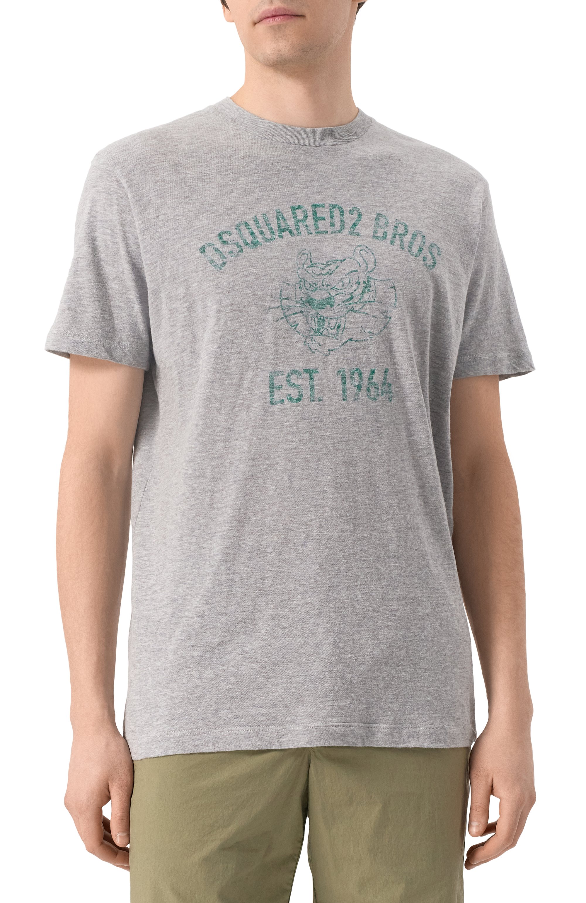 Футболка из хлопка и вискозы DSQUARED2, арт. S74GD1381/S22146, фото 3