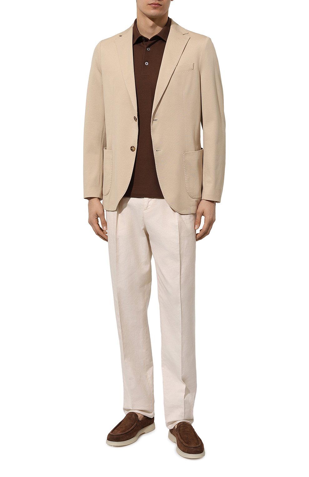 Хлопковое поло ZEGNA, арт. UD392A7/D752, фото 2