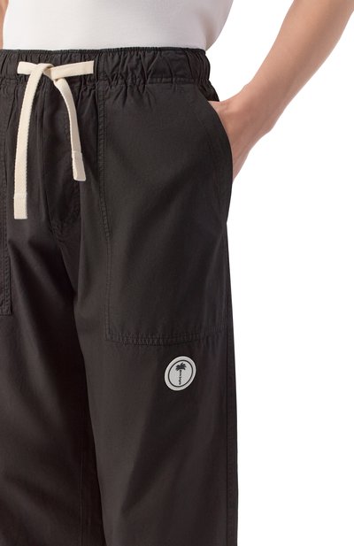 Хлопковые брюки PALM ANGELS, арт. PMCA117S26FAB002, фото 5